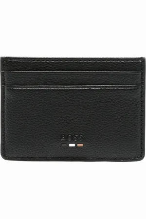 HUGO BOSS Faux-leather card holder