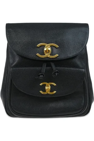 CHANEL 2003 caviar-leather backpack