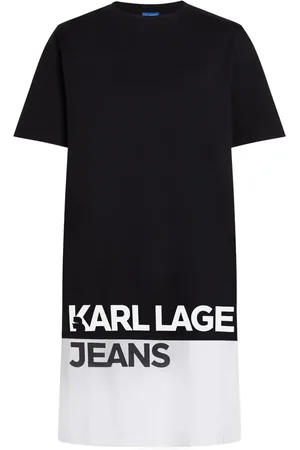 Karl Lagerfeld Two-tone mini dress
