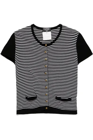 CHANEL 1996 short-sleeved top