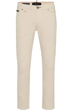 Philipp Plein Logo-patch jeans