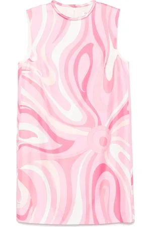Puccini Marmo-print dress
