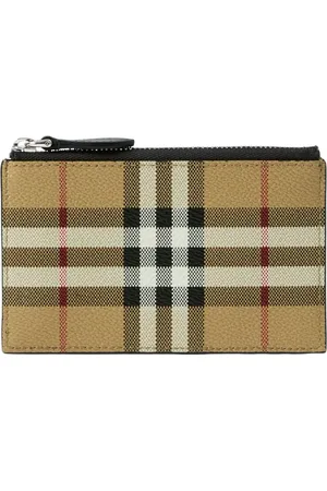Burberry Checkered cardholder