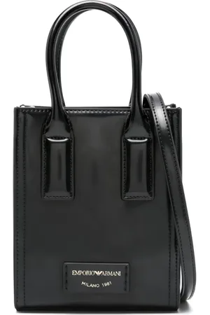 Emporio Armani Brushed-finish mini bag