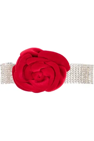 MAGDA BUTRYM Velvet rose chocker