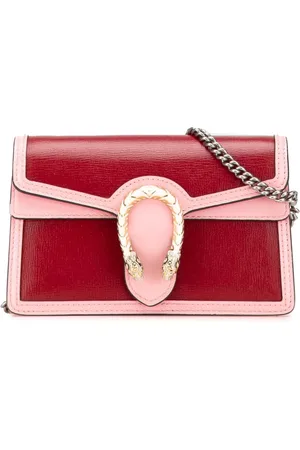 Gucci 2016-2024 Super Mini Bicolor Leather Dionysus crossbody bag