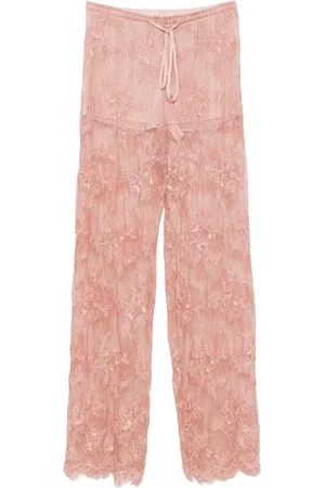 BLUMARINE Lace trousers