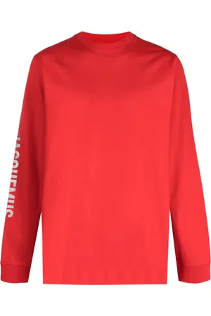 Jacquemus Logo-print long-sleeve T-shirt