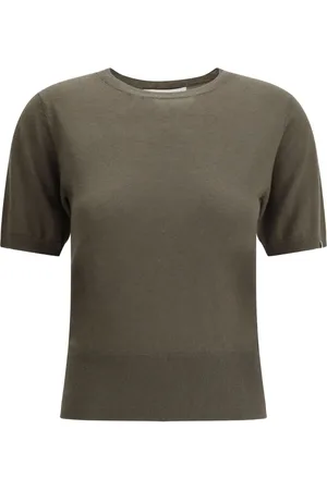 EXTREME CASHMERE Logo-tag T-shirt