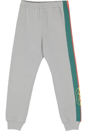 Gucci Logo-print felted cotton track pants