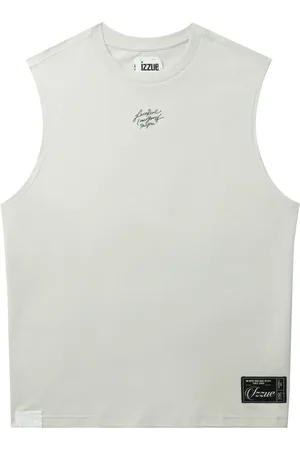 Izzue Graphic-print cotton vest