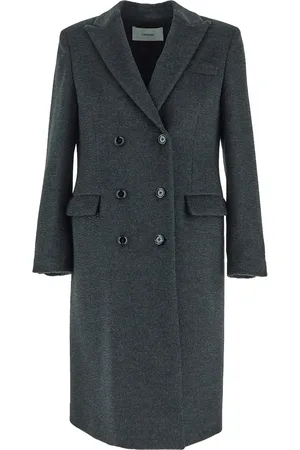 LARDINI Peak-lapels coat