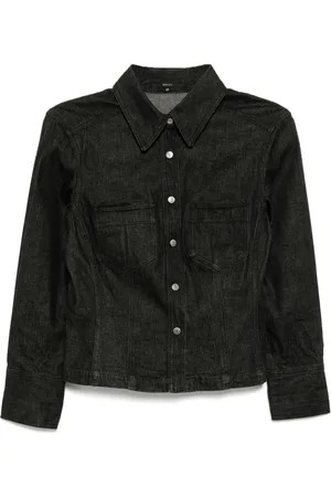 Gucci 1990-2000s single breasted denim jacket