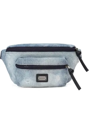 Dolce & Gabbana Logo-tag denim belt bag