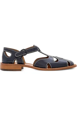 Hereu Buckled flat shoes