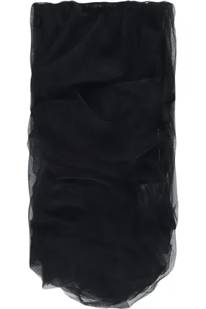The Attico Eita semi-sheer minidress