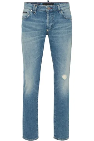 Philipp Plein Logo-patch jeans
