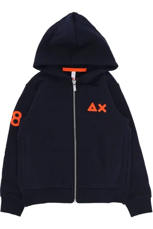 sun68 Logo-appliqué hoodie