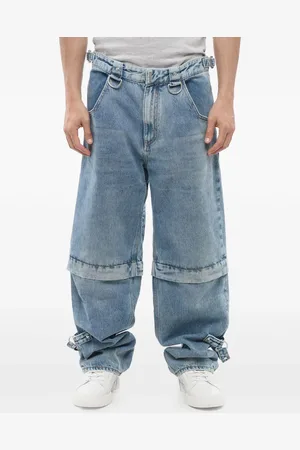 Givenchy Detachable-suspenders jeans