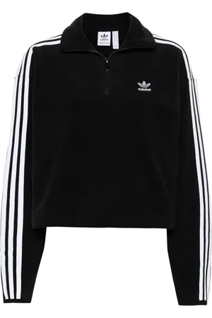 adidas 3-Stripes polar half-zipsweatshirt