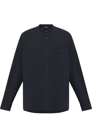 Emporio Armani Band-collar shirt