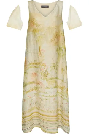 Elena Miro Printed midi dress