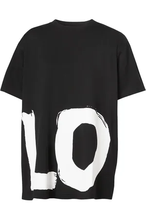 Burberry Love print oversized T-shirt