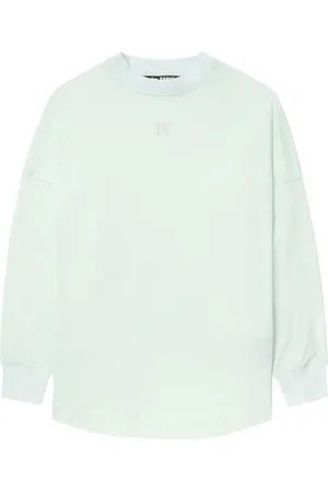 Palm Angels Logo-embroidered cotton sweatshirt