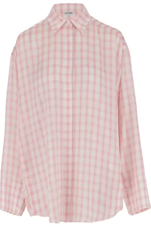 Loewe Check-print shirt