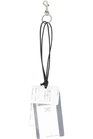 Balenciaga Train Ticket keychain