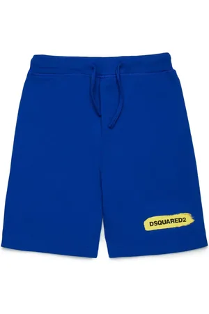 Dsquared2 Logo-print fleece track shorts