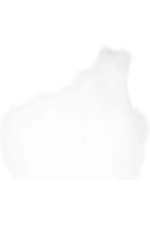 Styland One shoulder cropped top