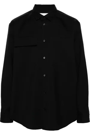 Jil Sander Gabardine virgin wool shirt