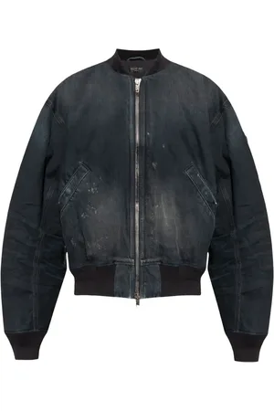 Balenciaga Denim bomber jacket