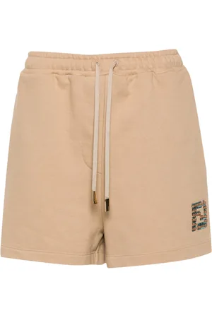 Fendi FF-embellished track shorts