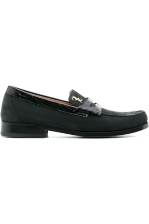 BILLIONAIRE Contrast-trim moccasin