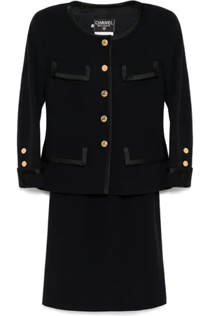 CHANEL 1990-2000s setup skirt suit