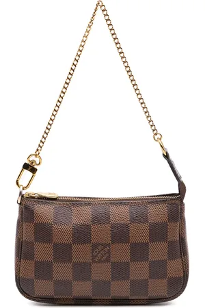 LOUIS VUITTON 2019 Damier Ebene Mini Pochette Accessoires handbag