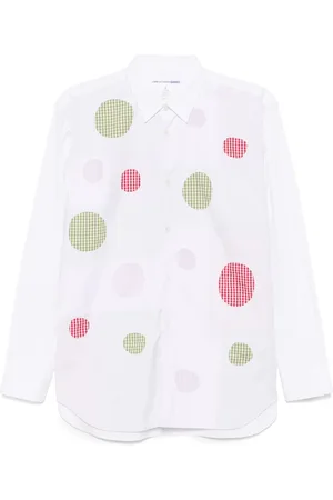 Comme des Garçons Gingham patch shirt