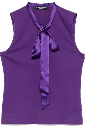 Dolce & Gabbana 2000s bow-detailed top
