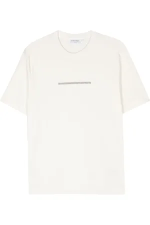 Calvin Klein Logo-embossed T-shirt