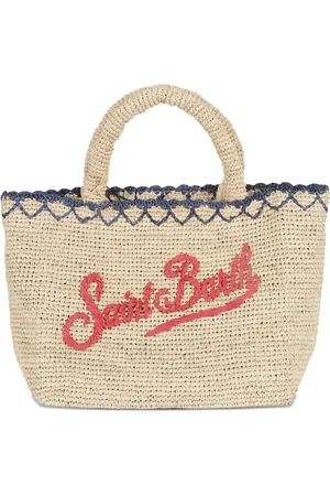 MC2 SAINT BARTH Medium raffia beach bag