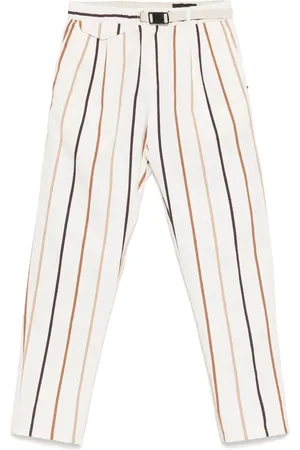 White Sand Tapered-leg trousers