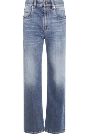 Brunello Cucinelli Pressed-crease jeans