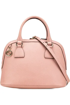 Gucci 2000-2015 Small Dollar Calfskin GG Charm Dome satchel