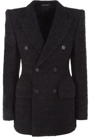 Balenciaga Hourglass tweed blazer