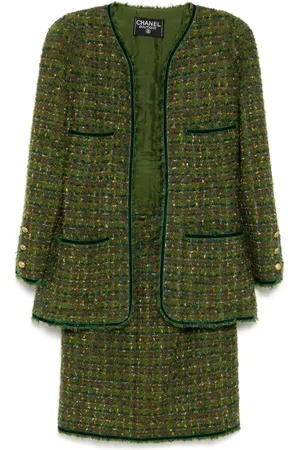 CHANEL 1999-2000s setup skirt suit