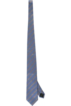 BRIONI Striped silk tie