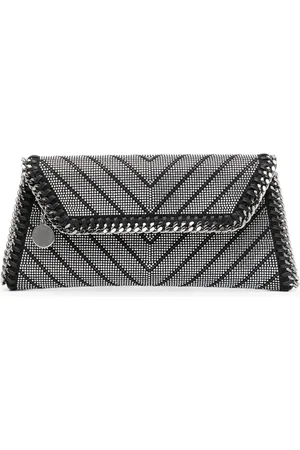 Stella McCartney Crystal-embellished clutch bag