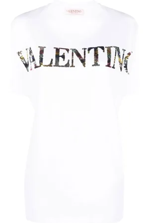 VALENTINO GARAVANI Logo-embellished short-sleeved T-shirt